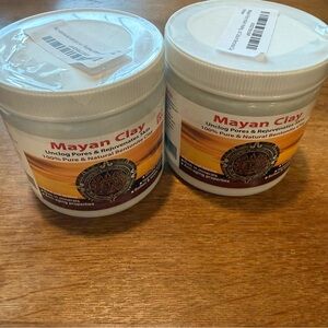 Mayan Clay 2 Packs Unclog Pores & Rejuvenate Skin - NEW